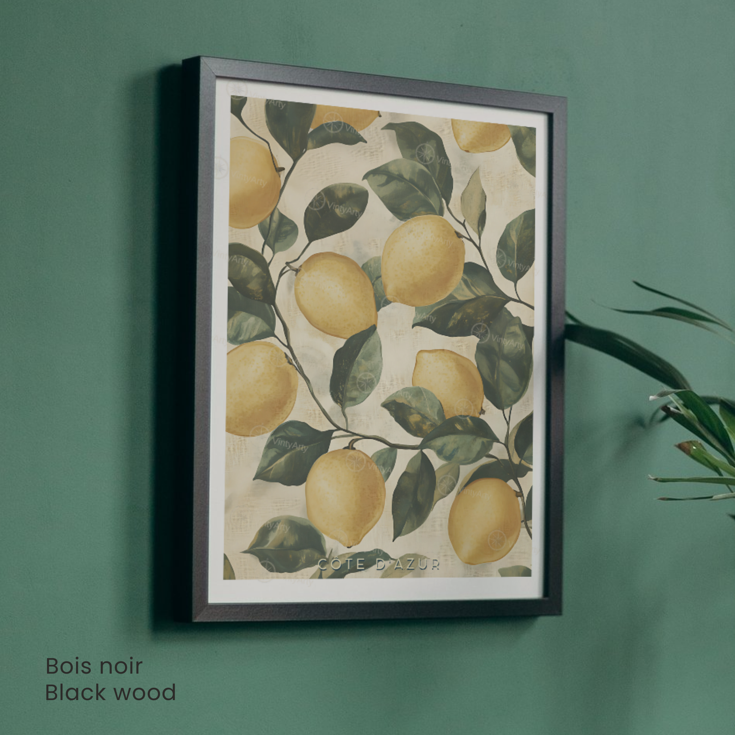 Affiche Côte d’Azur | Impression murale Côte d’Azur | Affiche France