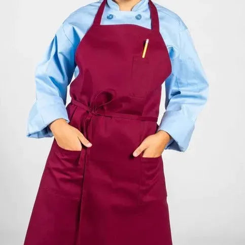 Cotton Blend Classic Twill Bib Aprons