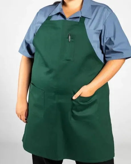 Cotton Blend Classic Twill Bib Aprons