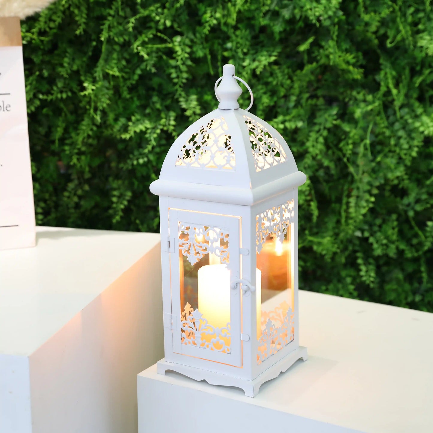 15" High Decorative Candle Lantern