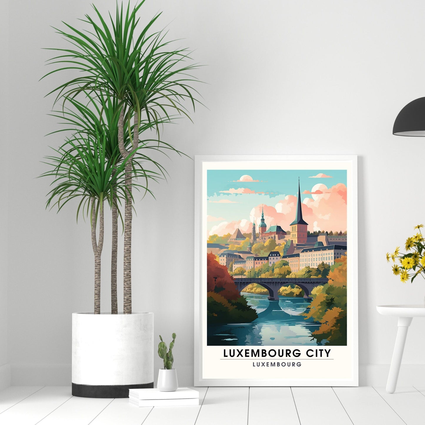 Impression Luxembourg | Affiche Luxembourg ville  | Luxembourg ville